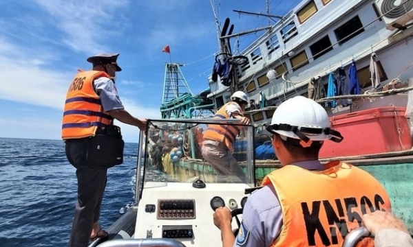 General inspection of fishing vessels, combating IUU fishing in the Southwestern waters
